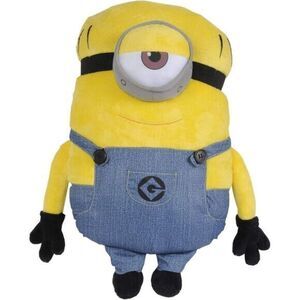 Despicable‎ Me Minions Mel Shaped Soft Large Plush Cuddle Pillow New with Tags!